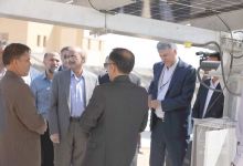 گزارش تصویری افتتاح نیروگاه خورشیدی ترکیبی